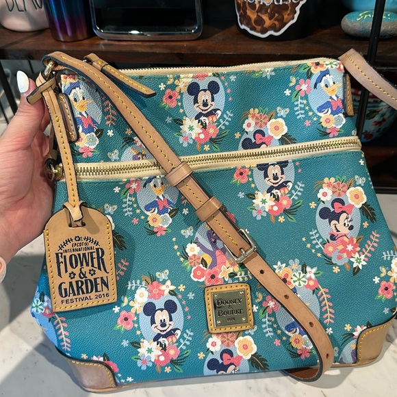 Dooney & Bourke Handbags - Dooney & Bourke Disney 2016 Flower & Garden Crossbody Bag
